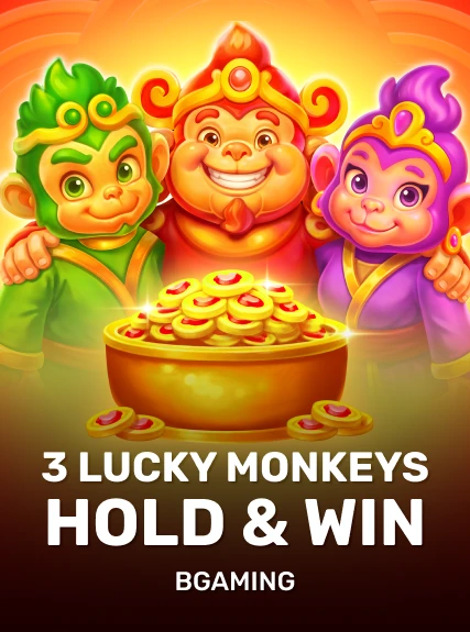 3 Lucky Monkeys Hold & Win